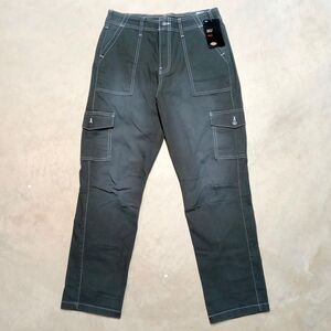 Dickies Women's Flex Cargo Pants Size 30R (30x30) Stretch Canvas Workwear Y2K